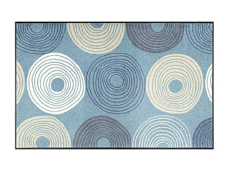 Alfombra de corredor tejida con estampado redondo CYCLONE TX