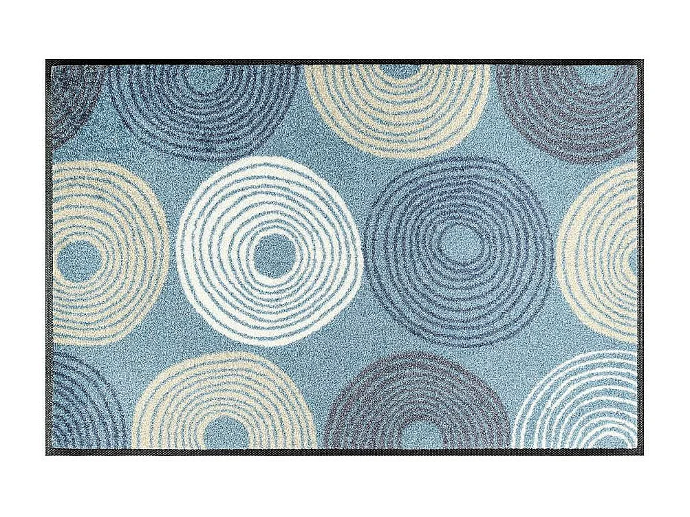 Alfombra de corredor tejida con estampado redondo CYCLONE TX