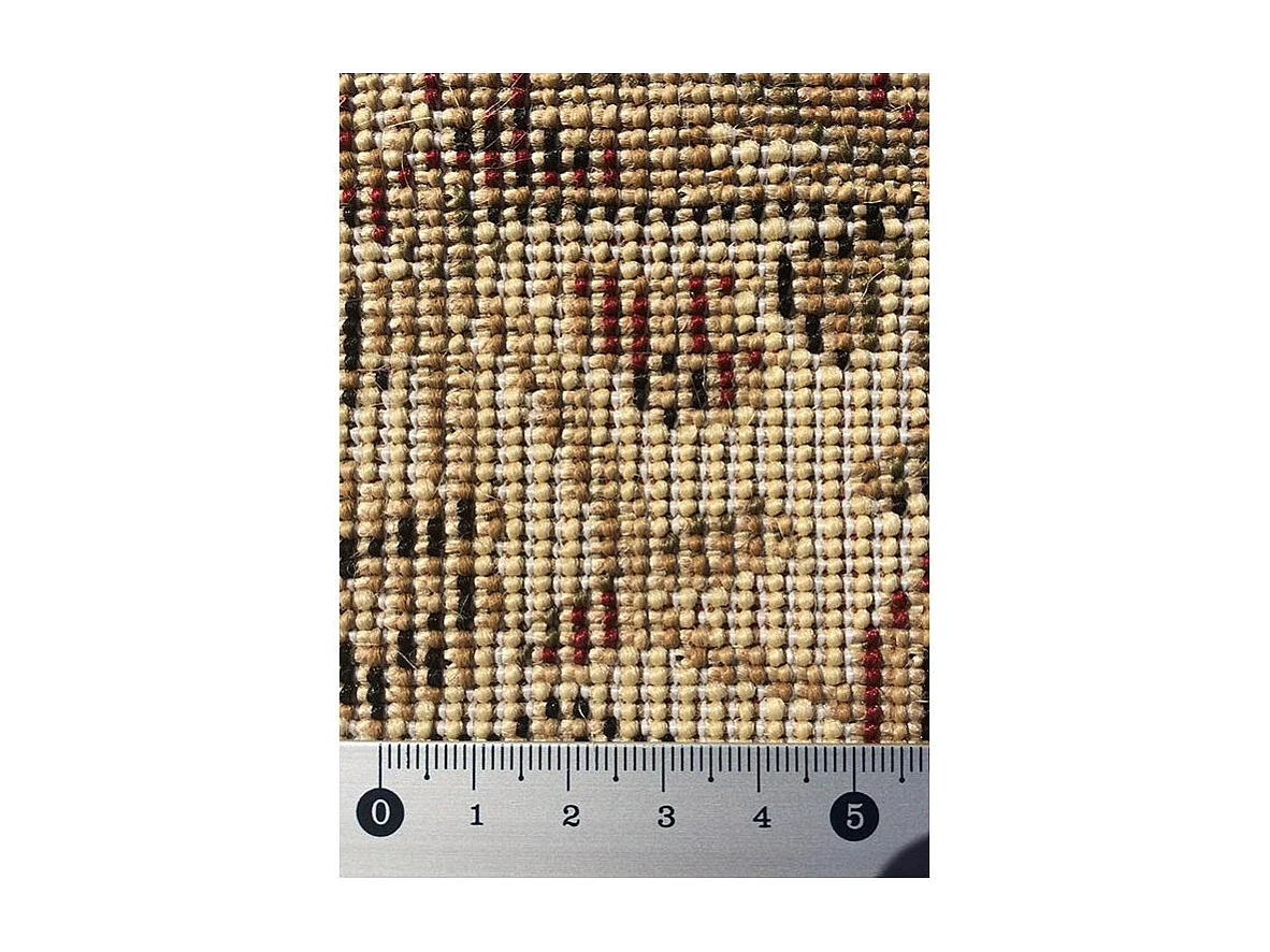 tapis salon 120x170 tissé beige rectangle motif oriental AKLIM A