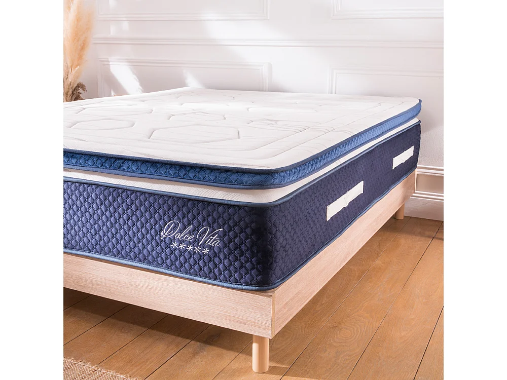 Surmatelas Dolce Vita 140x200 cm - accueil mémoire - 200 cm