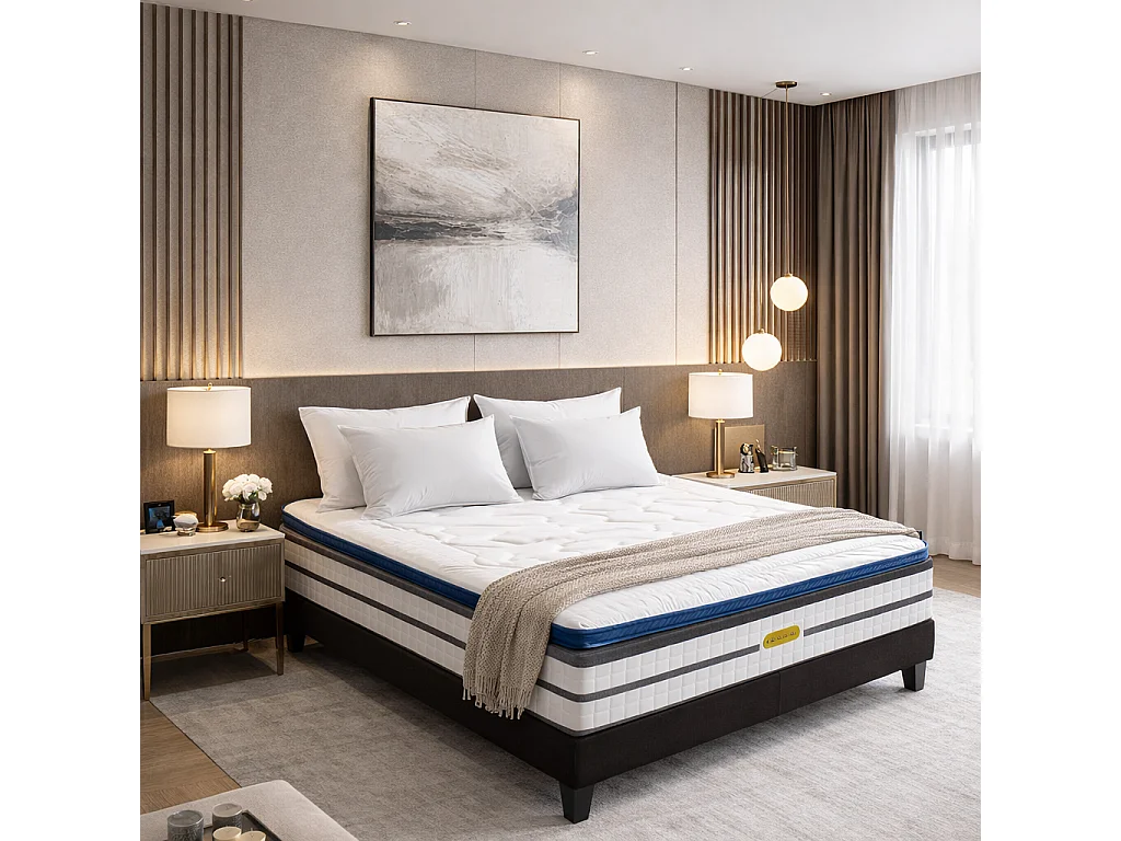 Surmatelas Dolce Vita 140x200 cm - accueil mémoire - 200 cm