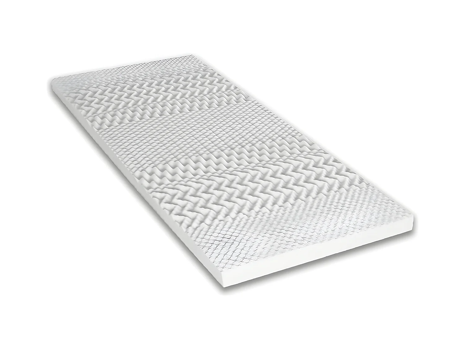Surmatelas 6 cm Mémoire de forme 7 zones de confort 90x190 cm