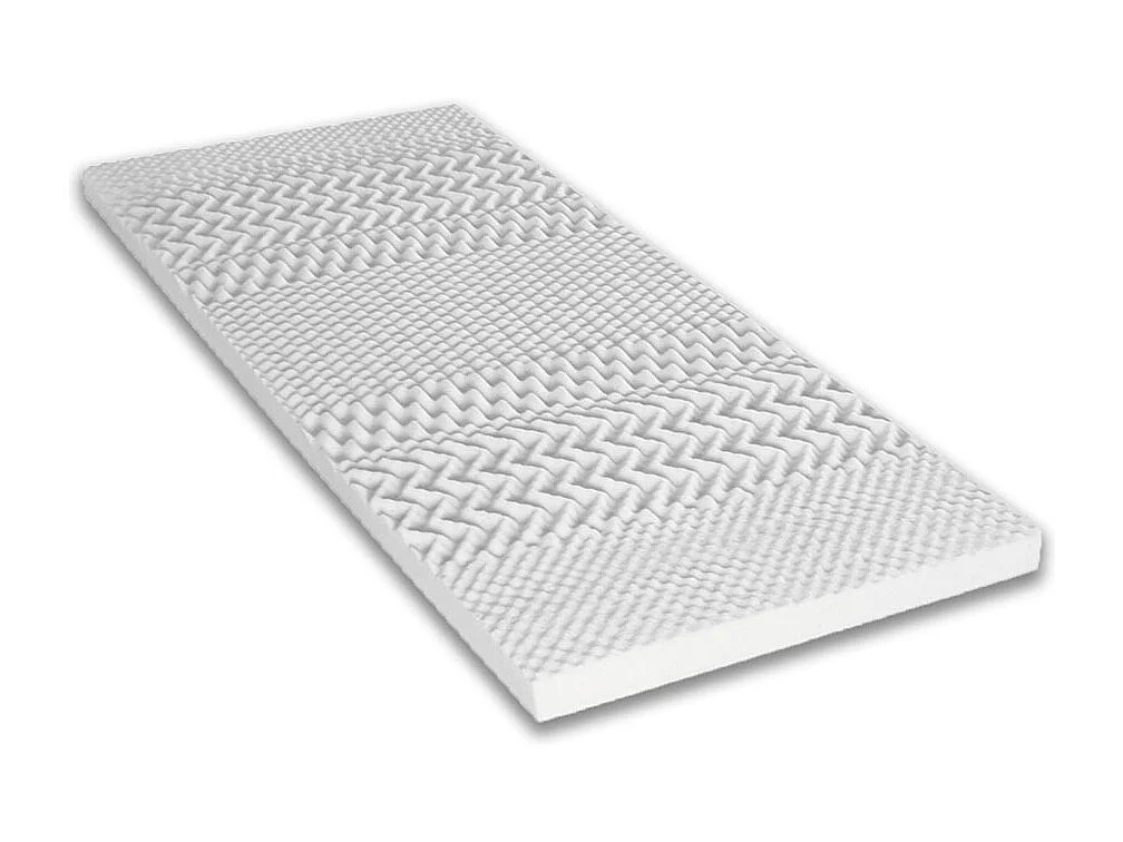 Surmatelas 6 cm Mémoire de forme 7 zones de confort 90x190 cm