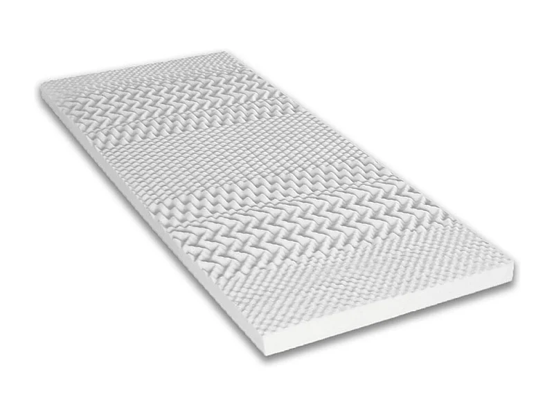 Surmatelas 6 cm Mémoire de forme 7 zones de confort 90x190 cm