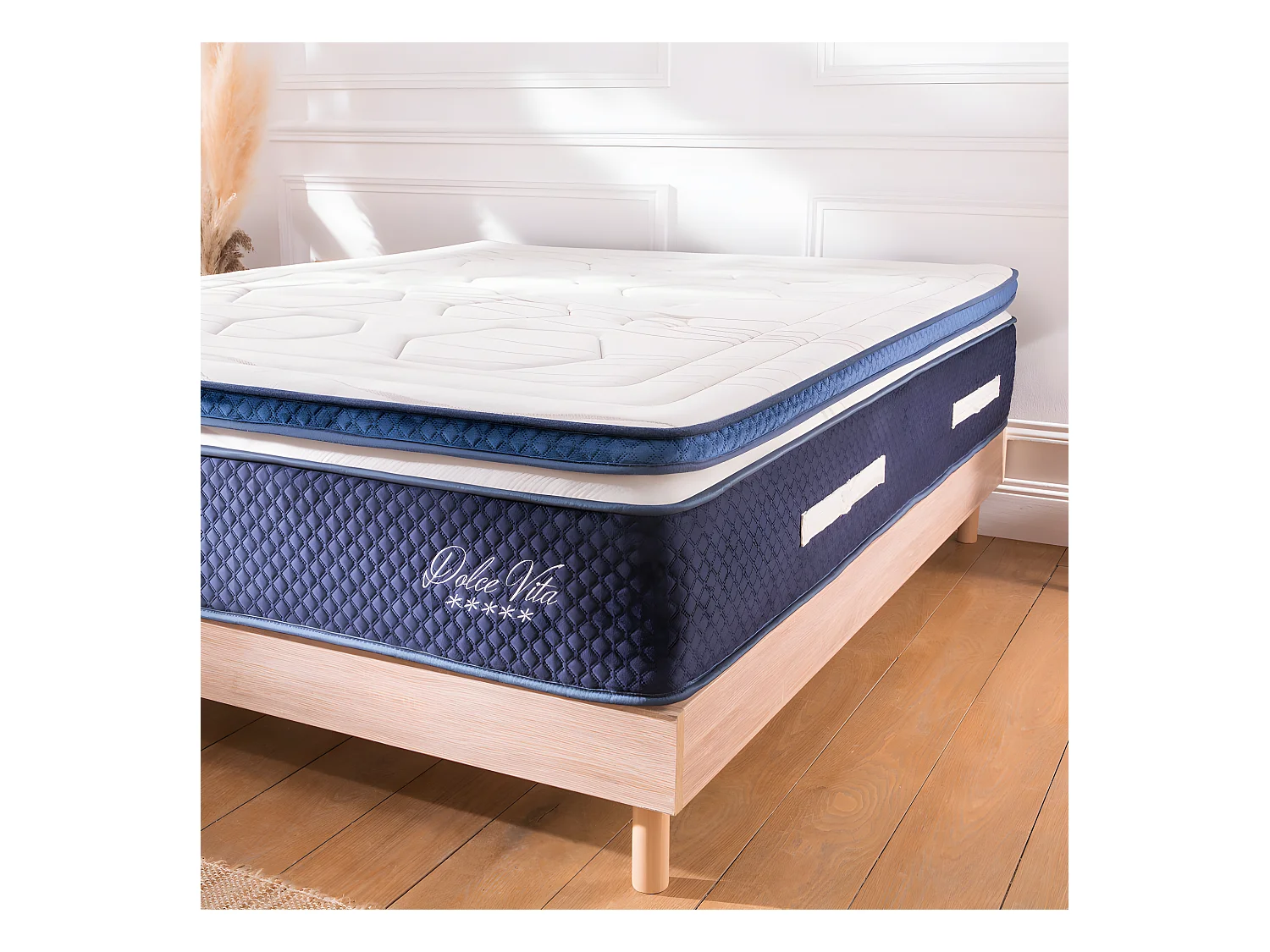 Surmatelas DOLCE VITA - accueil mémoire de forme - 5 cm - 140x190 cm