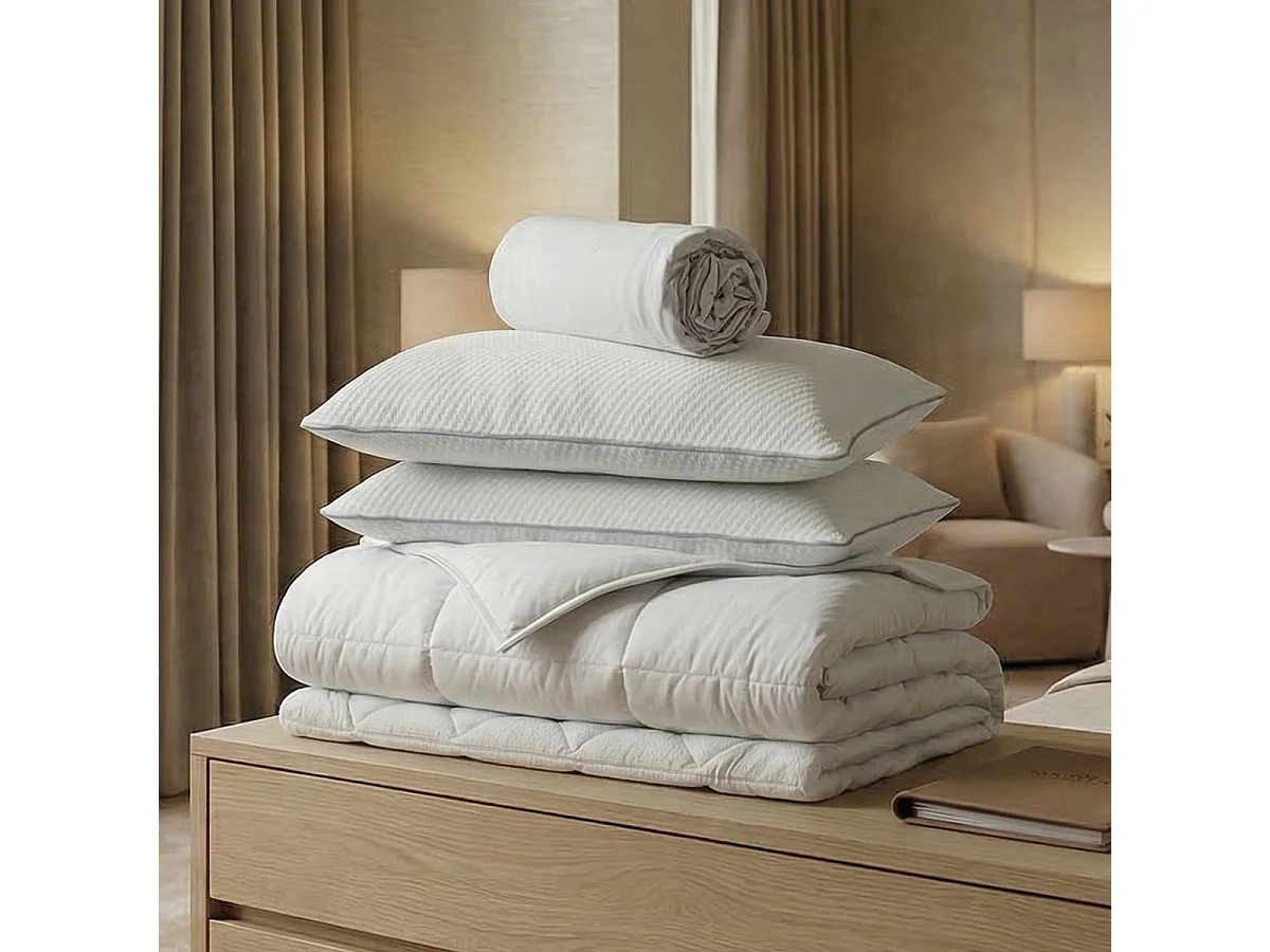 Pack accessoires literie 90x190 cm