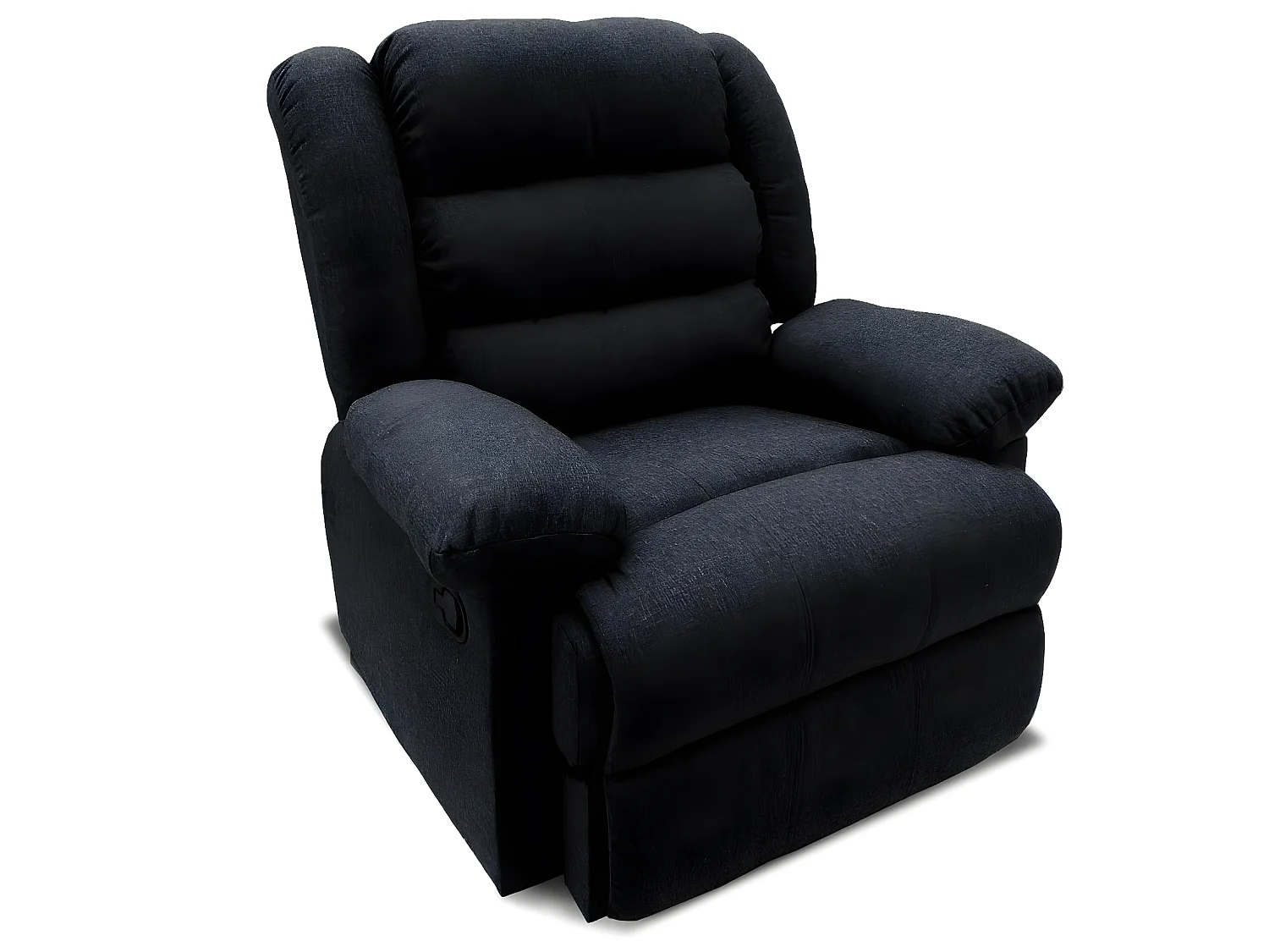 Fauteuil relax Norton tissu Noir