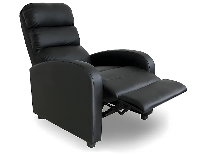 Fauteuil relax manuel Lasco Noir