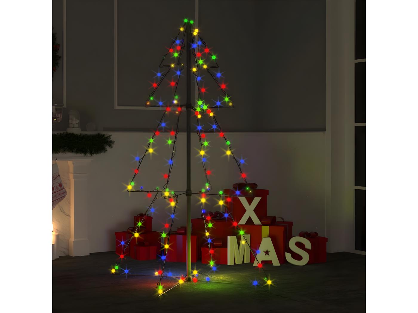 Weihnachtsbaum 160 LED drinnen/außen 78x120 cm