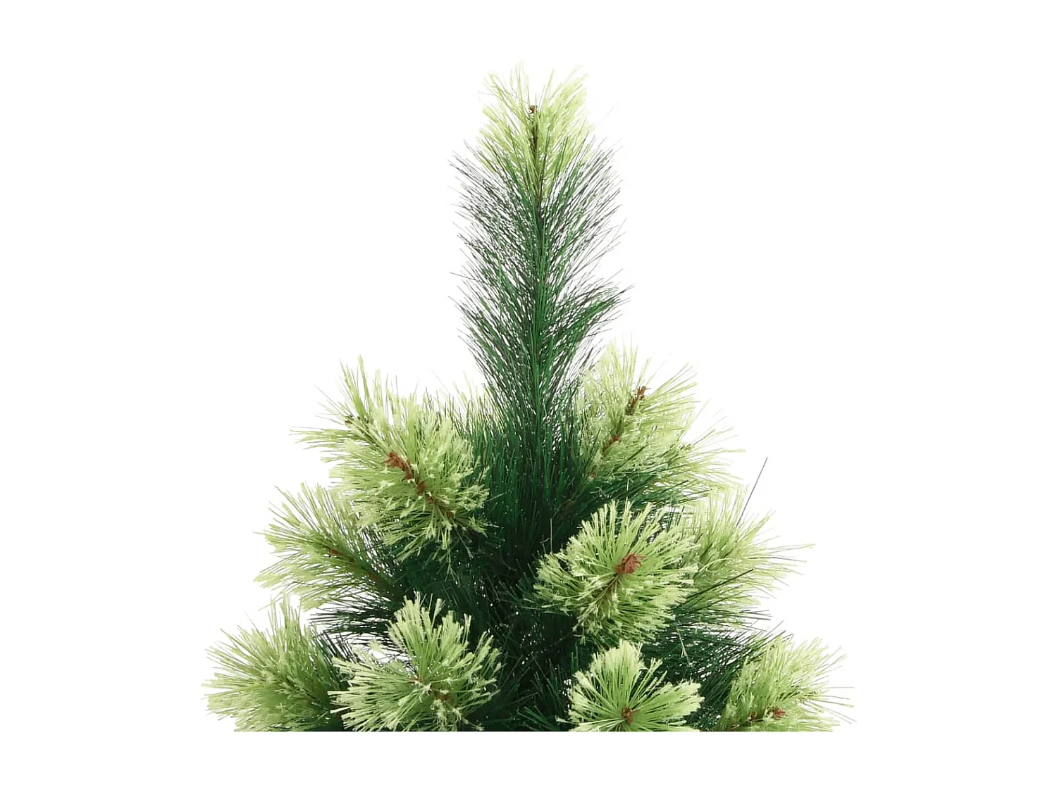 Sapin de No?l artificiel à charnières avec support 240 cm