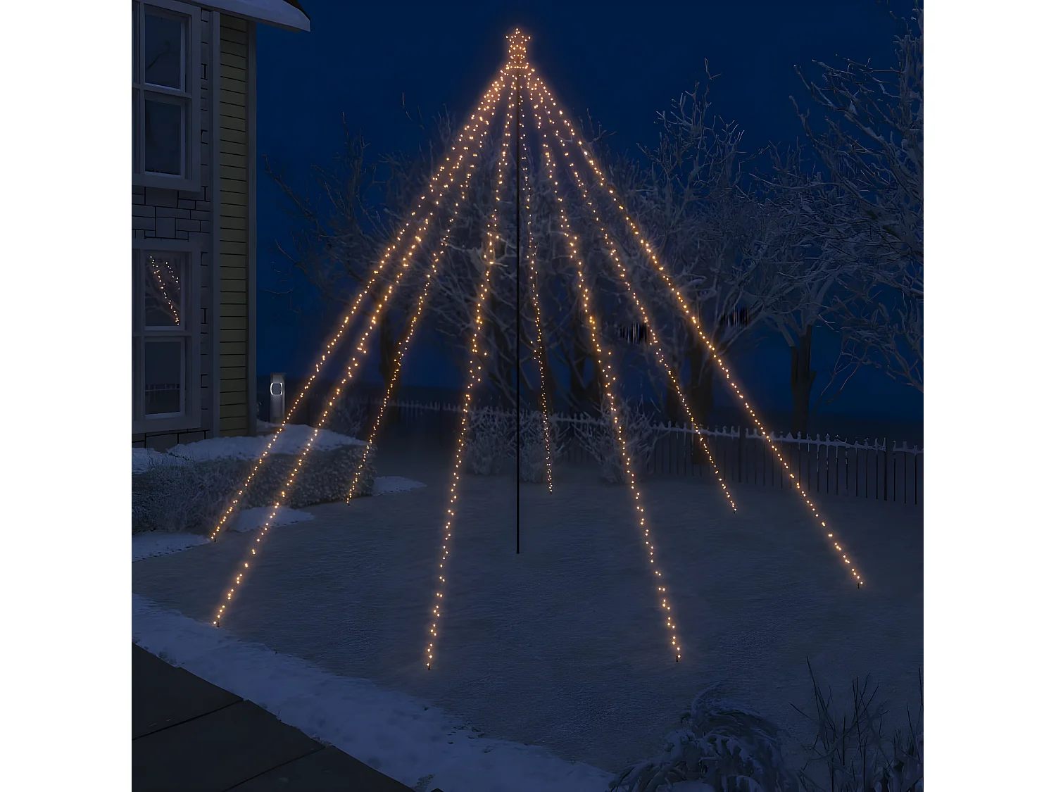 Luci per Albero di Natale da Interno/Esterno 800 LED 5 m