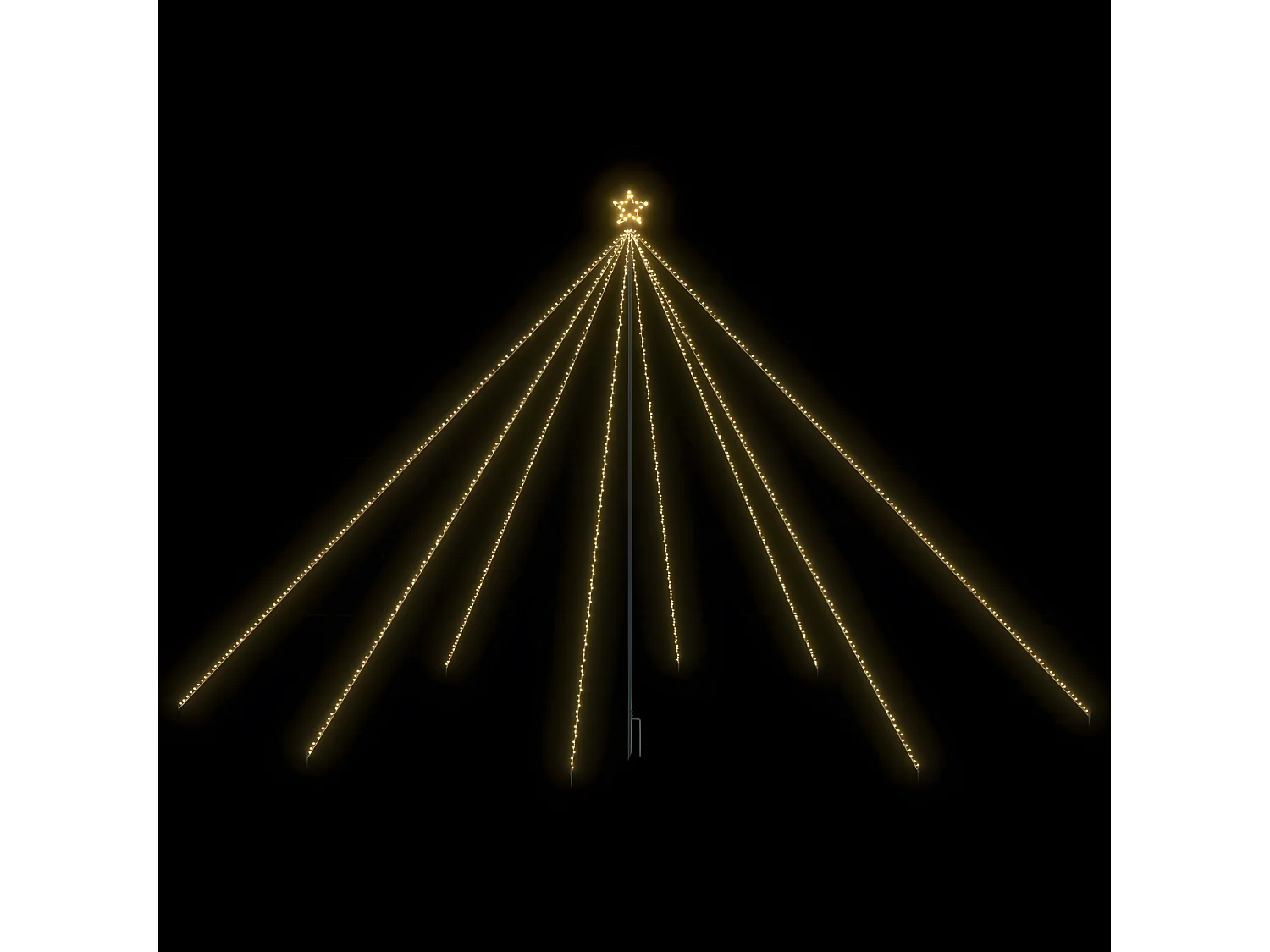 Luci per Albero di Natale da Interno/Esterno 800 LED 5 m