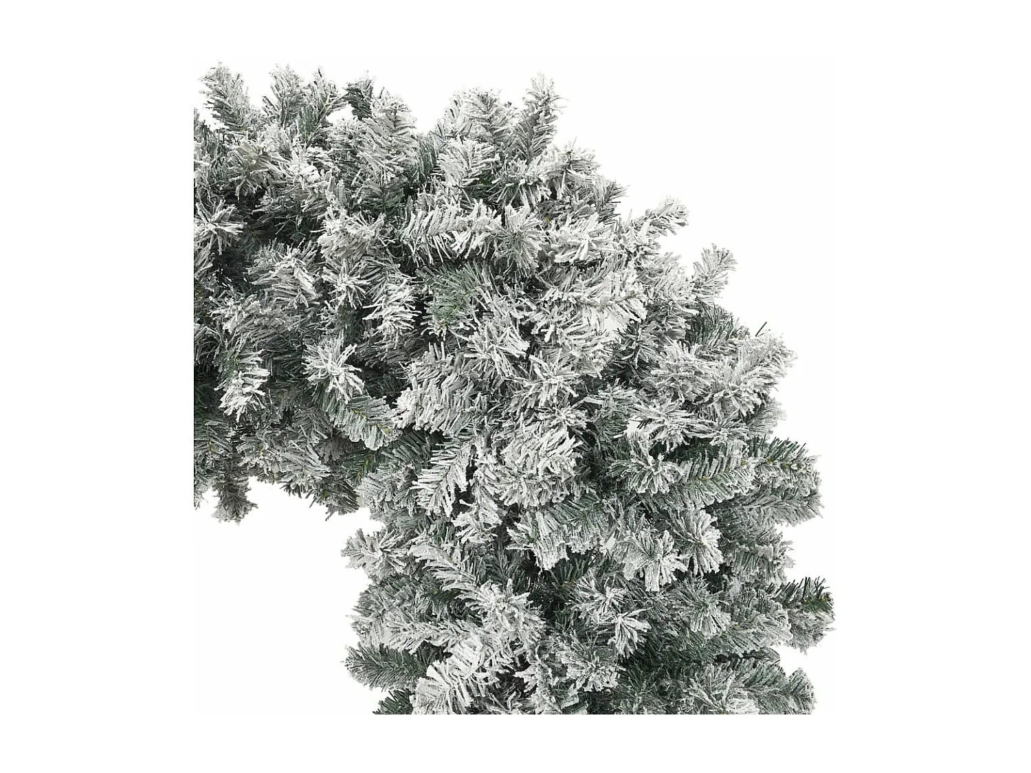 Arche de sapin de No?l à flocons de neige 270 cm