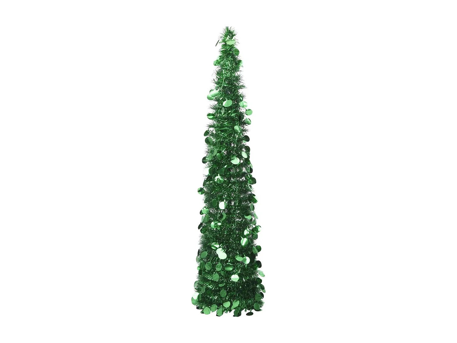 Sapin de No?l artificiel escamotable vert 180 cm PET