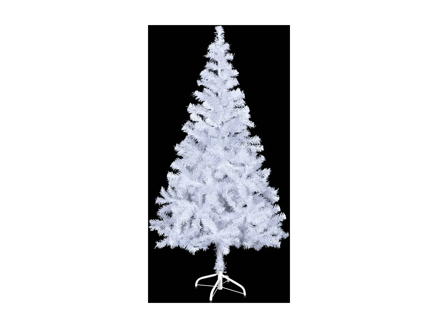 Albero di Natale artificiale/palline preilluminato 150 cm 380 rami
