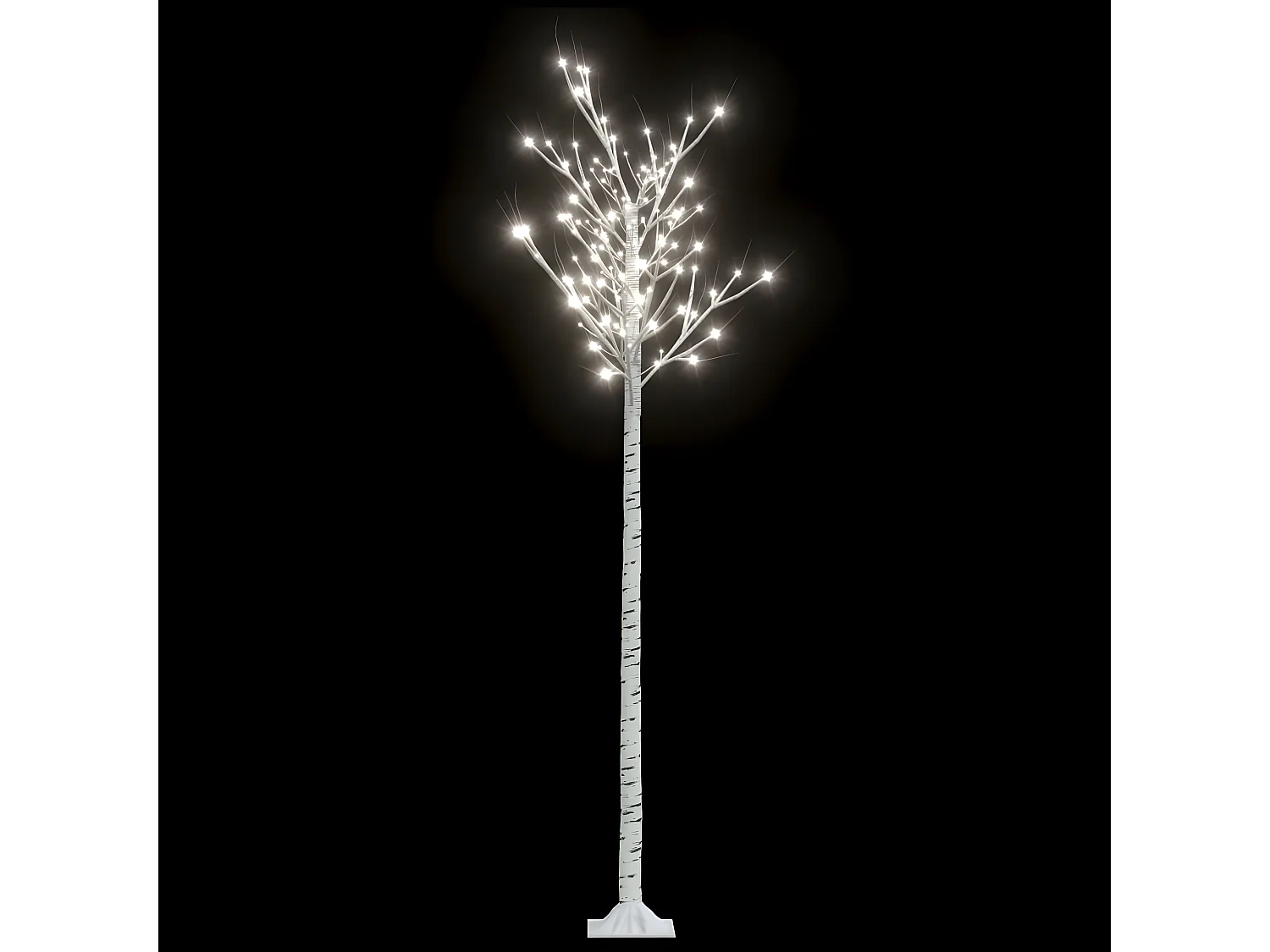 Sapin de No?l 200 LED blanc froid Saule 2,2 m Int/Ext