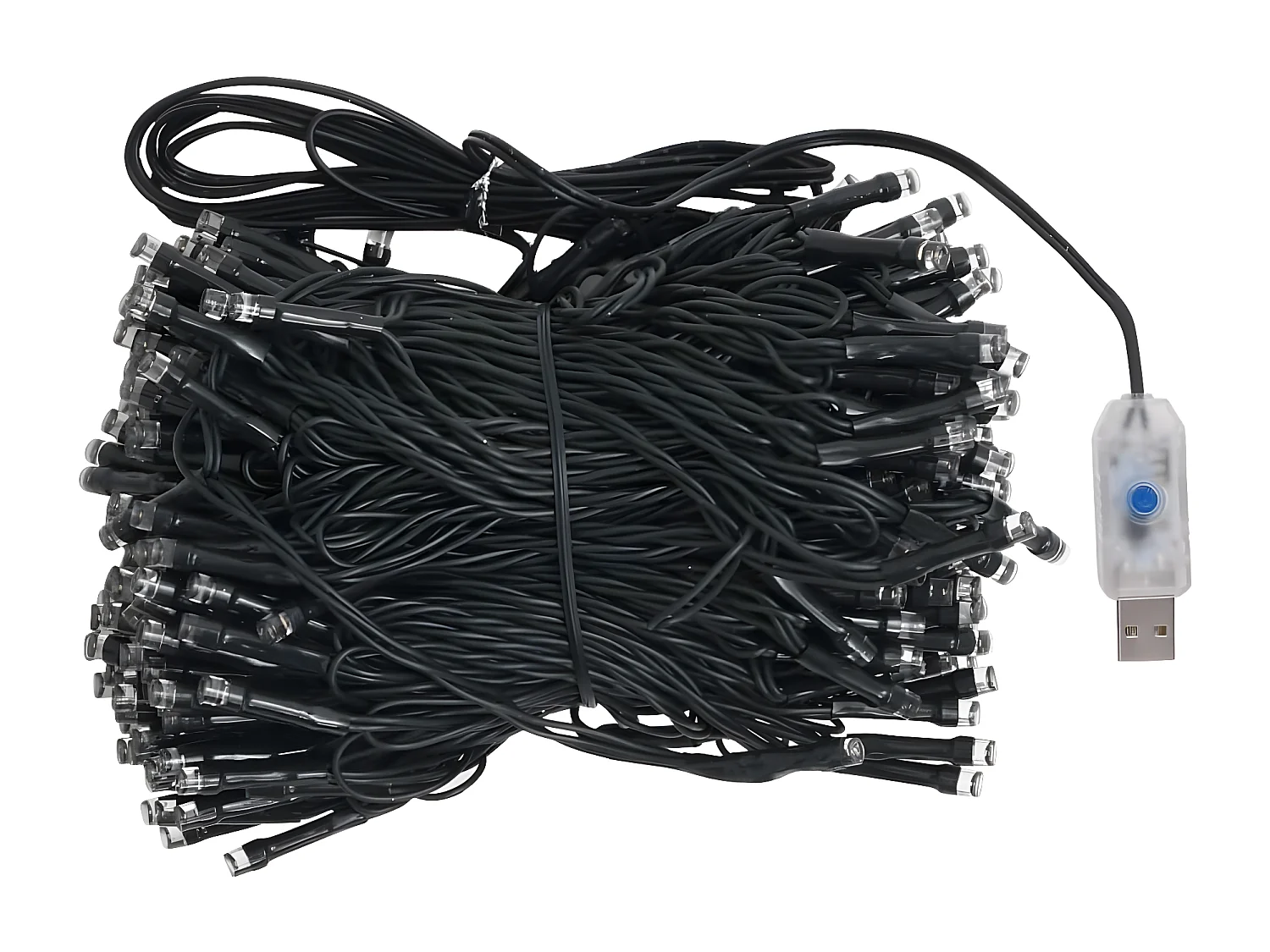 Arbre de No?l givré pré-éclairé et boules pommes de pin 150 cm