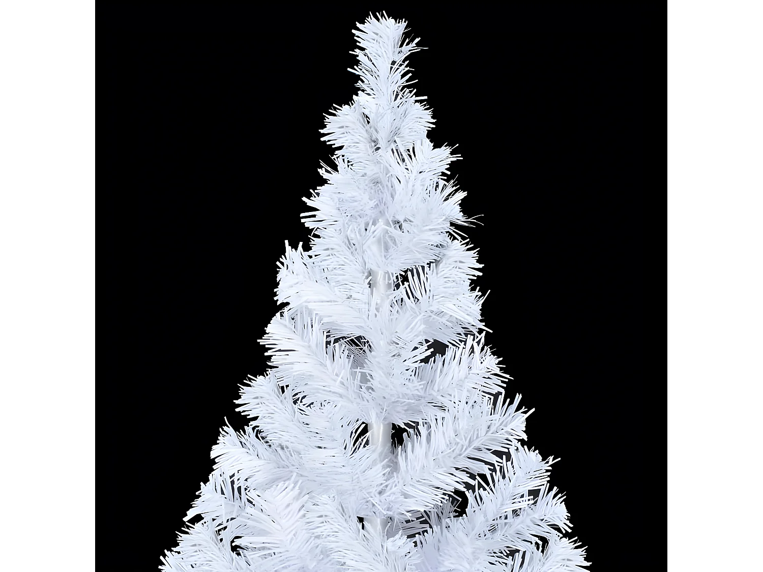Albero di Natale artificiale/palline preilluminato 150 cm 380 rami