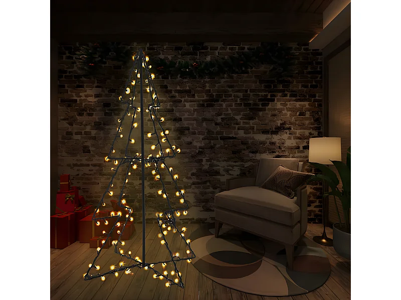Albero di Natale 240 LED da interno/esterno 115x150 cm