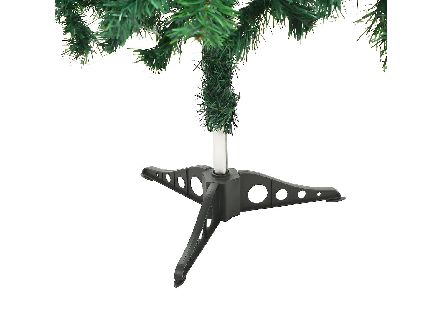 Árvore/bolas de Natal artificiais pré-iluminadas 180 cm 564 ramos