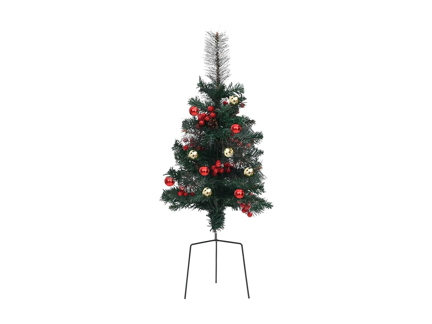 Alberi di Natale a corridoio artificiale 2 pz 76 cm PVC