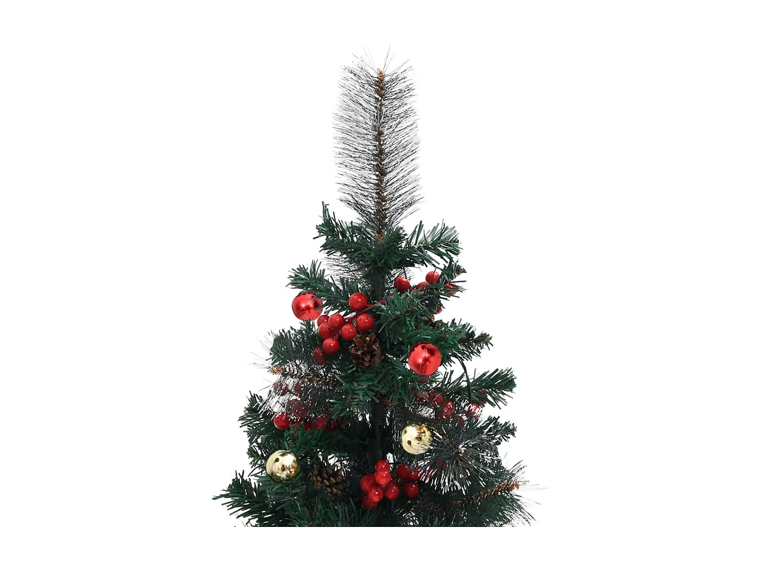 Alberi di Natale a corridoio artificiale 2 pz 76 cm PVC