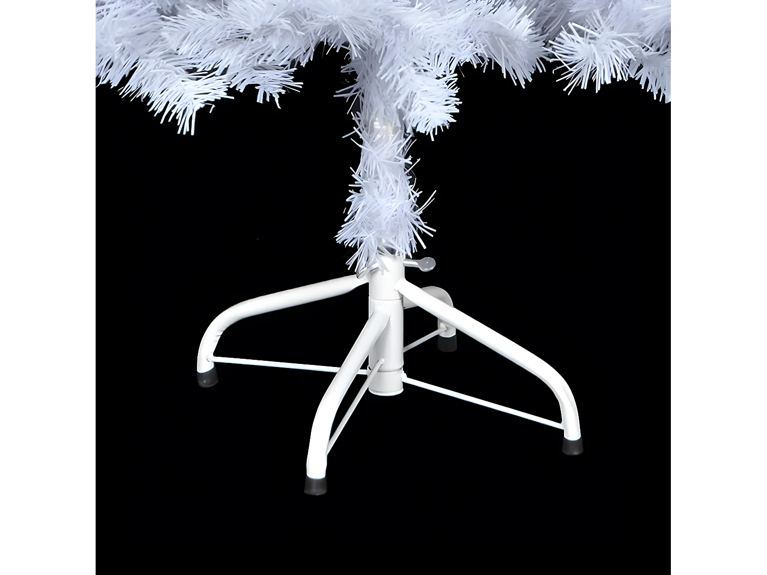 Árbol de Navidad artificial preiluminado/bolas 180 cm 620 ramas