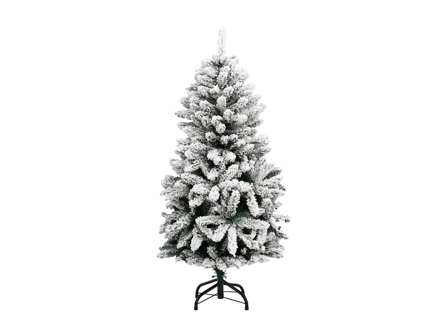 Albero di Natale artificiale snodabile 150 led e palline 150 cm