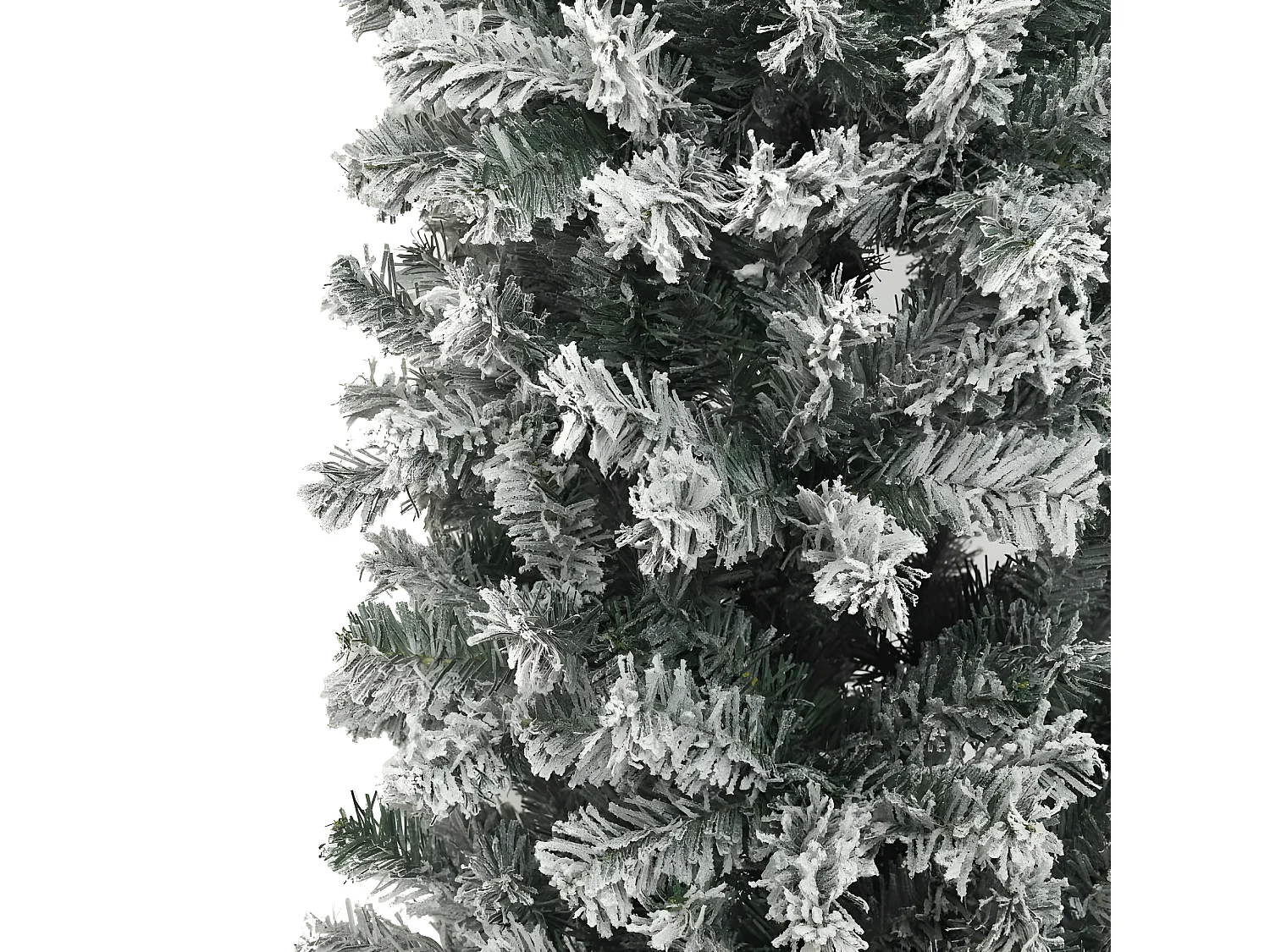 Arche de sapin de No?l à flocons de neige 240 cm