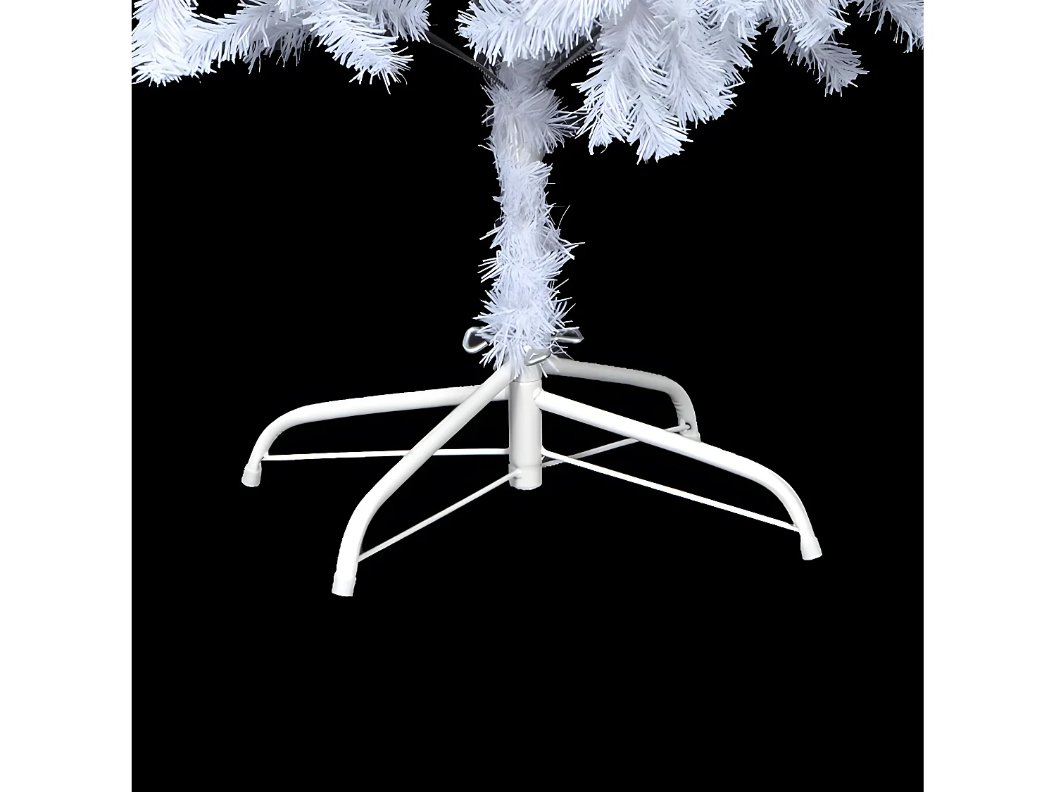 Albero di Natale artificiale/palline preilluminato 210 cm 910 rami