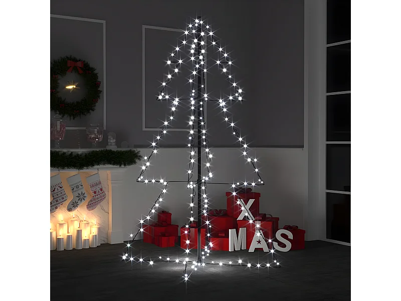 Albero di Natale 200 LED da interno/esterno 98x150 cm