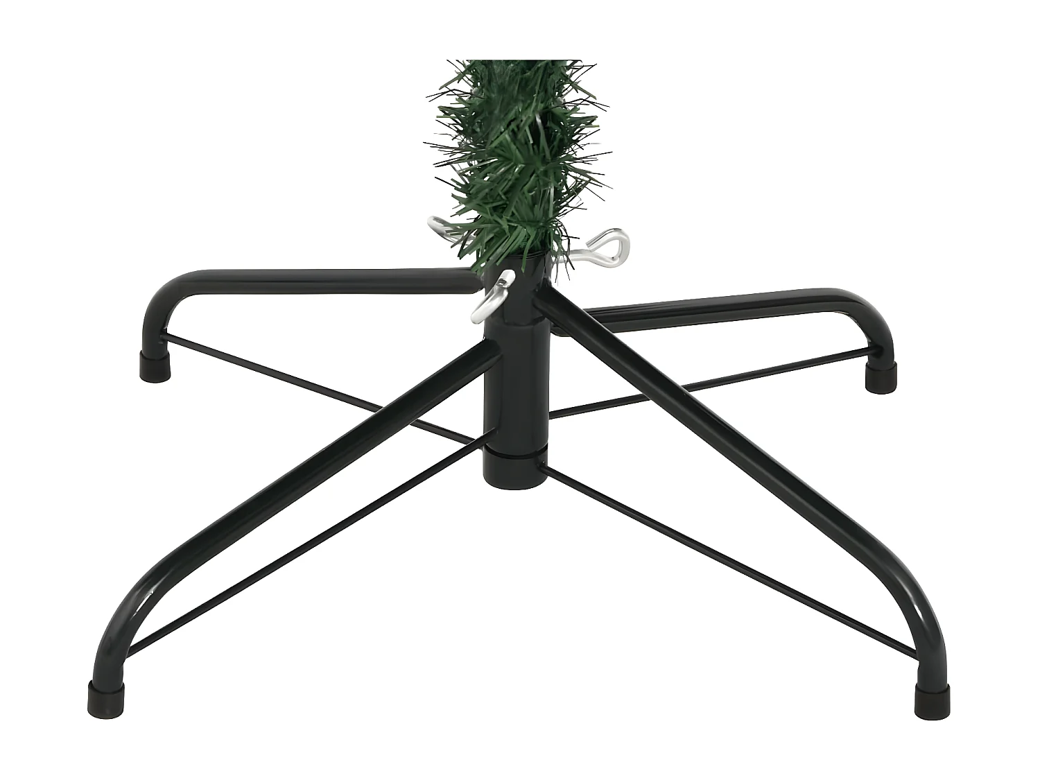 Albero di Natale artificiale snodabile con neve floccata 120 cm