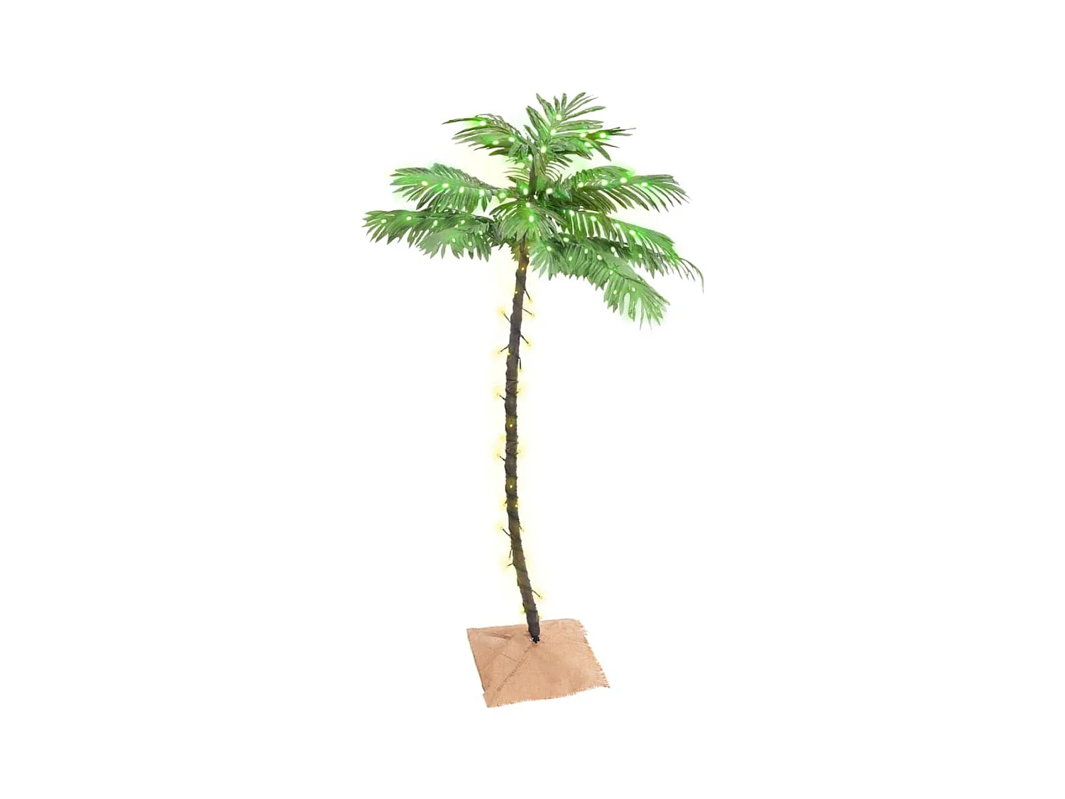 Palmier à LED 88 LED Blanc chaud 150 cm