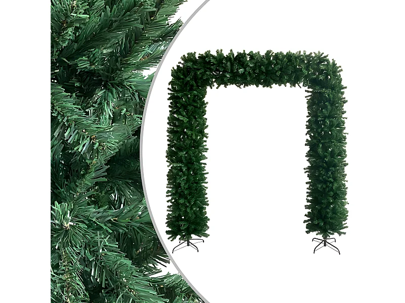Arco para árvore de Natal Verde 240 cm