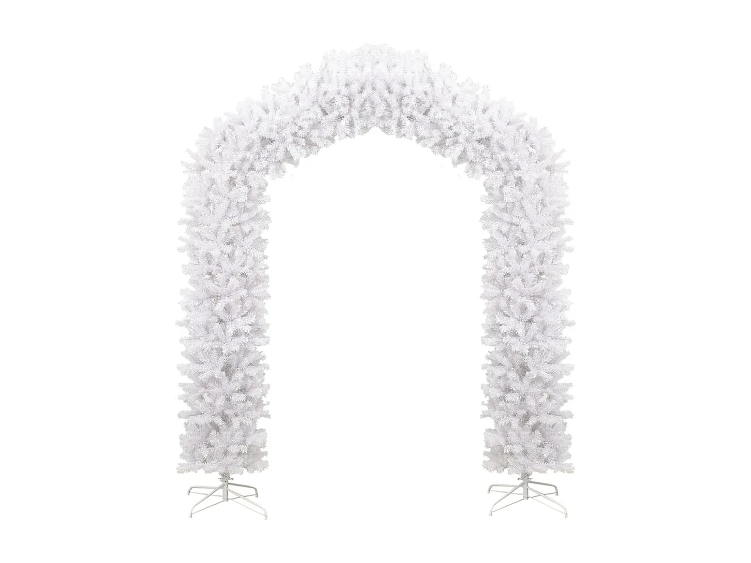 Arco para árbol de Navidad Blanco 270 cm