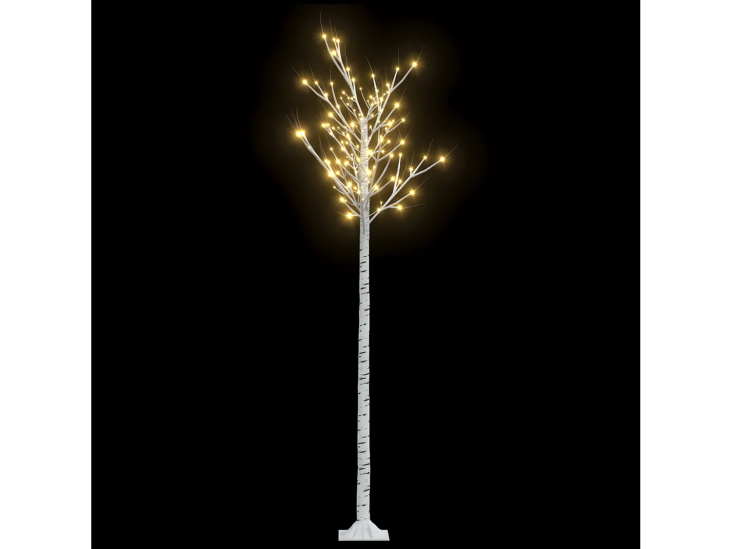 Kerstboom 200 LED warm wit Wilg 2,2 m Int/Ext
