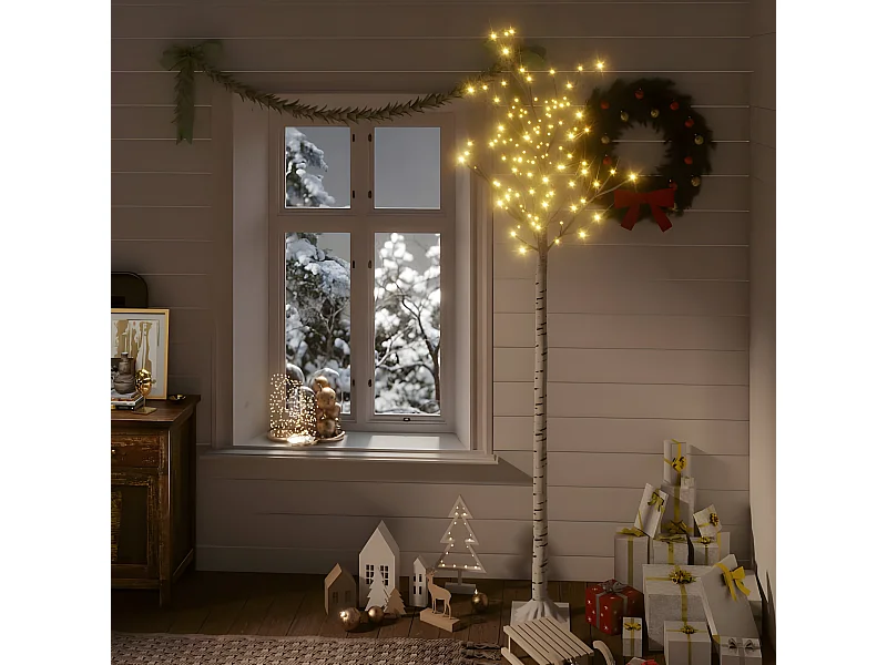 Kerstboom 200 LED warm wit Wilg 2,2 m Int/Ext