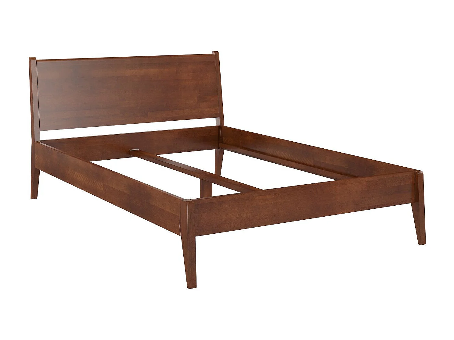 Łóżko bukowe Visby RADOM, 160x200, orzech