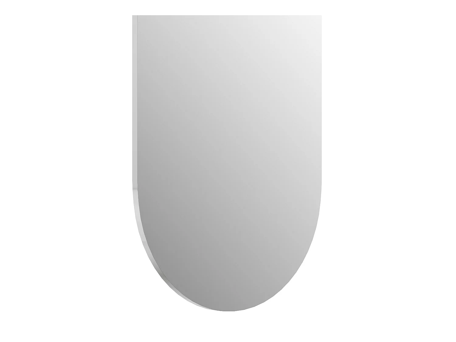 Espejo ovalado de pared - L. 30 x Alt. 175 cm - KANXI