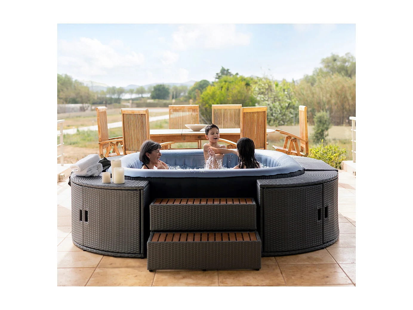 Spa gonflable - 6 places  - TEKAPO