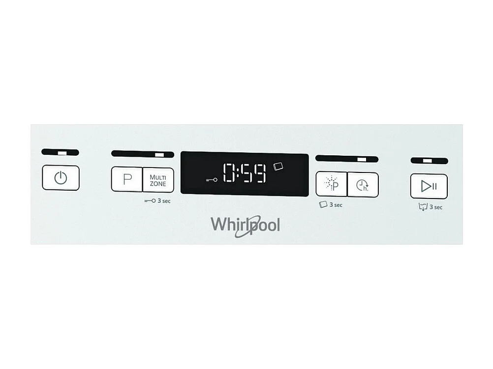 Lave-vaisselle pose libre WHIRLPOOL 14 Couverts 60cm D, WFC3C33PF