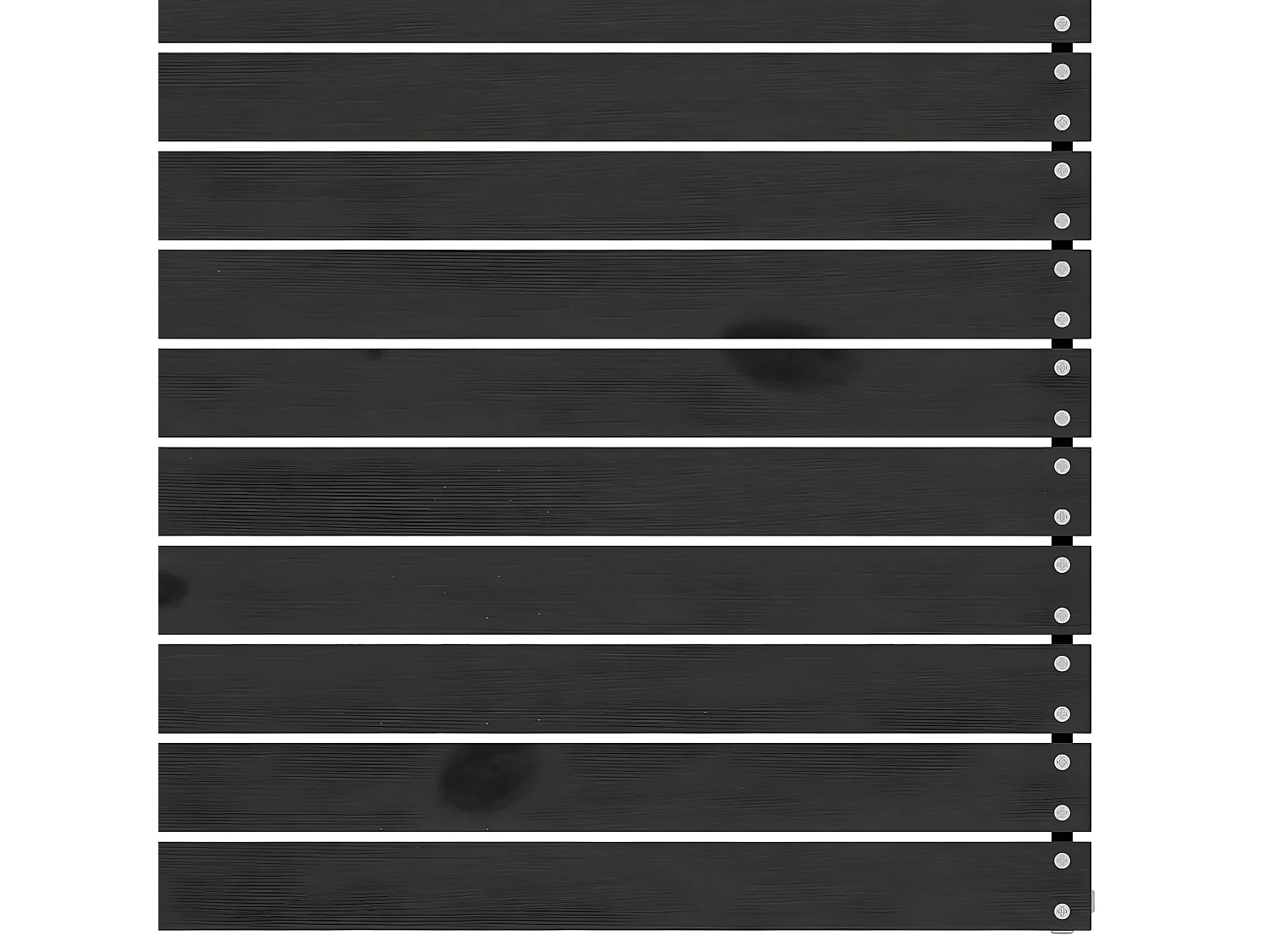 Sofá de canto para jardim madeira de pinho maciça preto