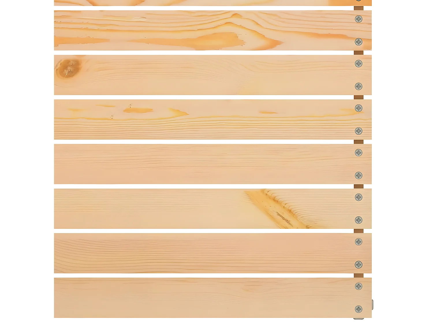 Canapé d'angle de jardin Bois de pin massif