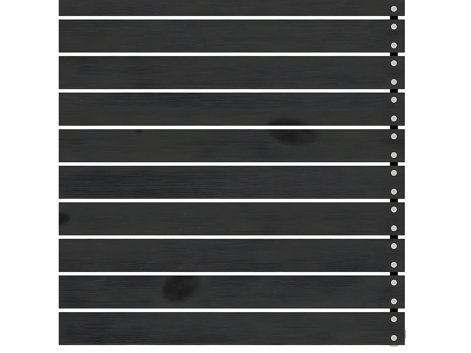 Canapés d'angle de jardin 2 pièces Noir Bois de pin massif