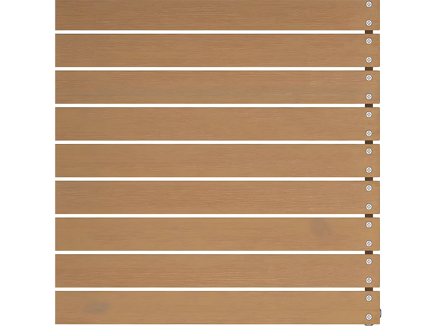 Canapés d'angle de jardin 2 pièces Marron miel Bois de pin massif