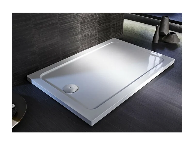 Receveur FLIGHT rectangulaire extra-plat 150 x 70 x 4 cm JACOB DELAFON BLANC