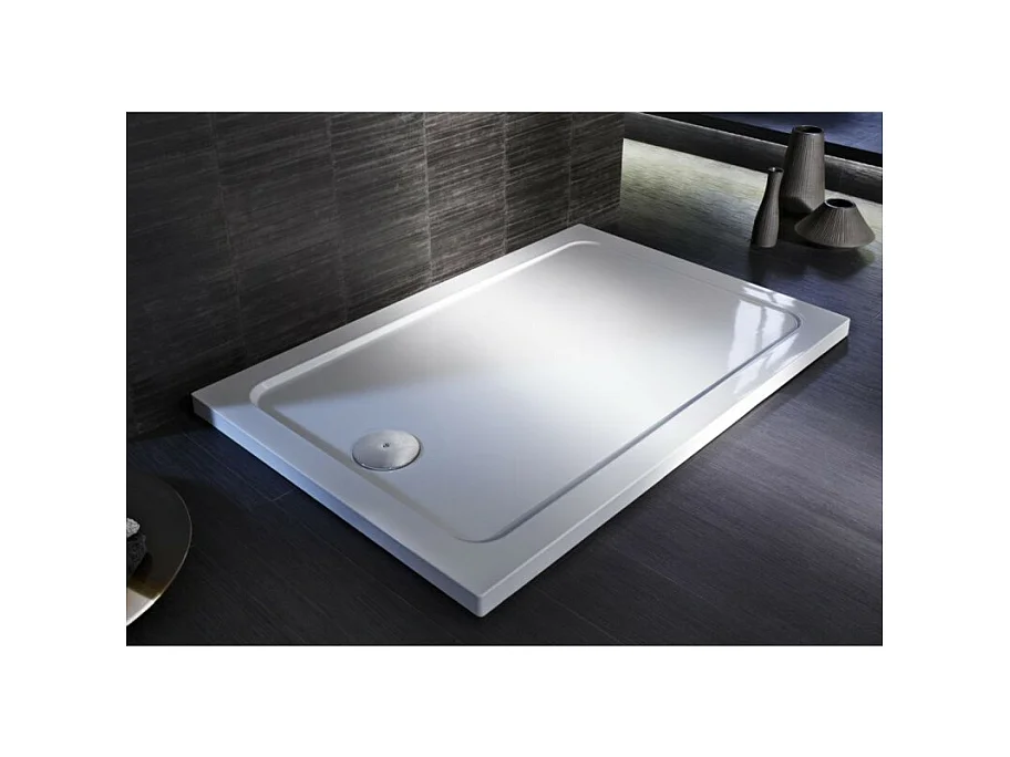 Receveur FLIGHT rectangulaire extra-plat 150 x 70 x 4 cm JACOB DELAFON BLANC