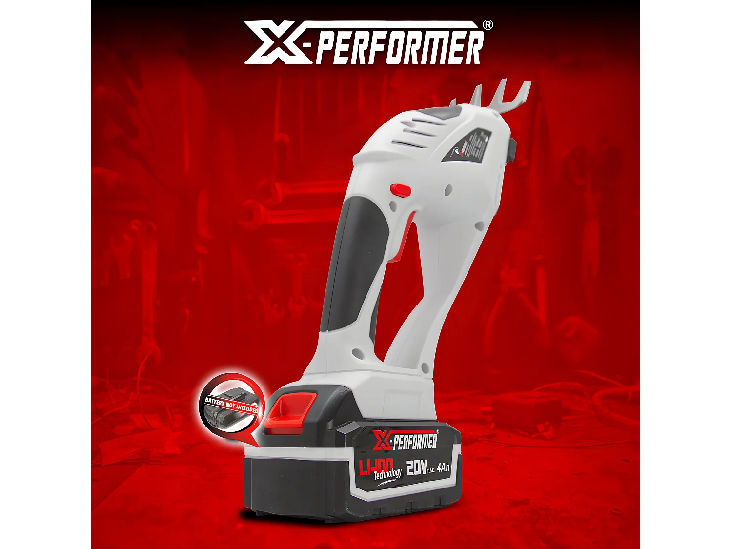 Cisaille / sculpteur de haies sans fil 20V livré sans batterie - X-Performer