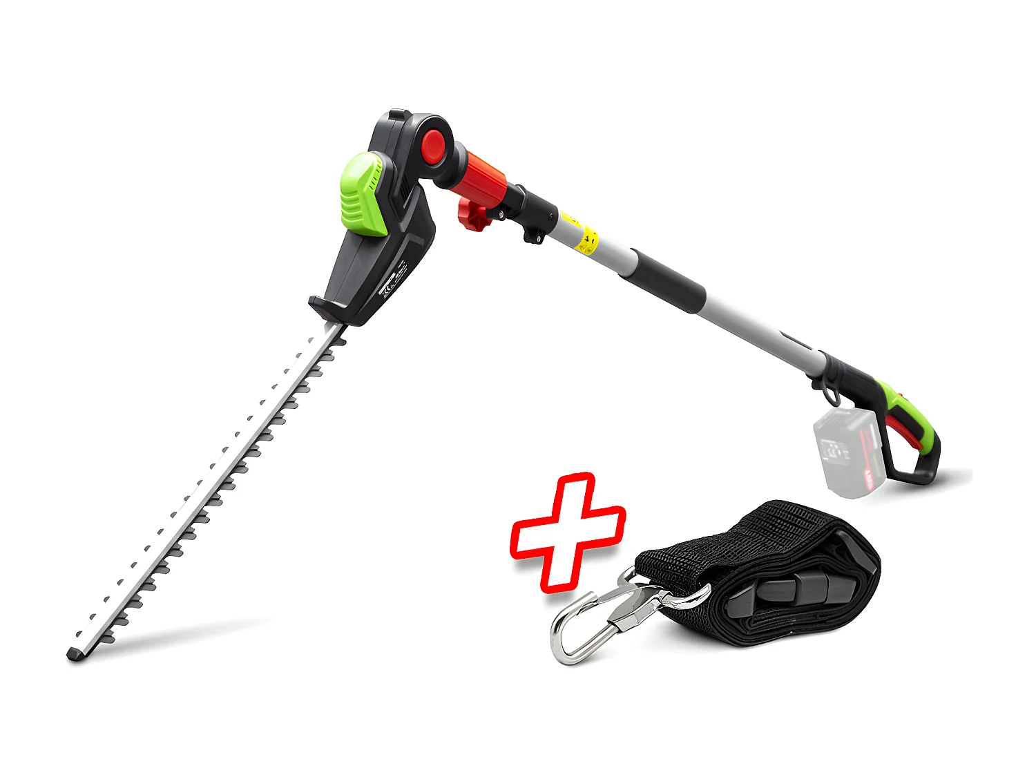 Taille haies sur perche 20V max sans batterie - Lame 51cm - Constructor