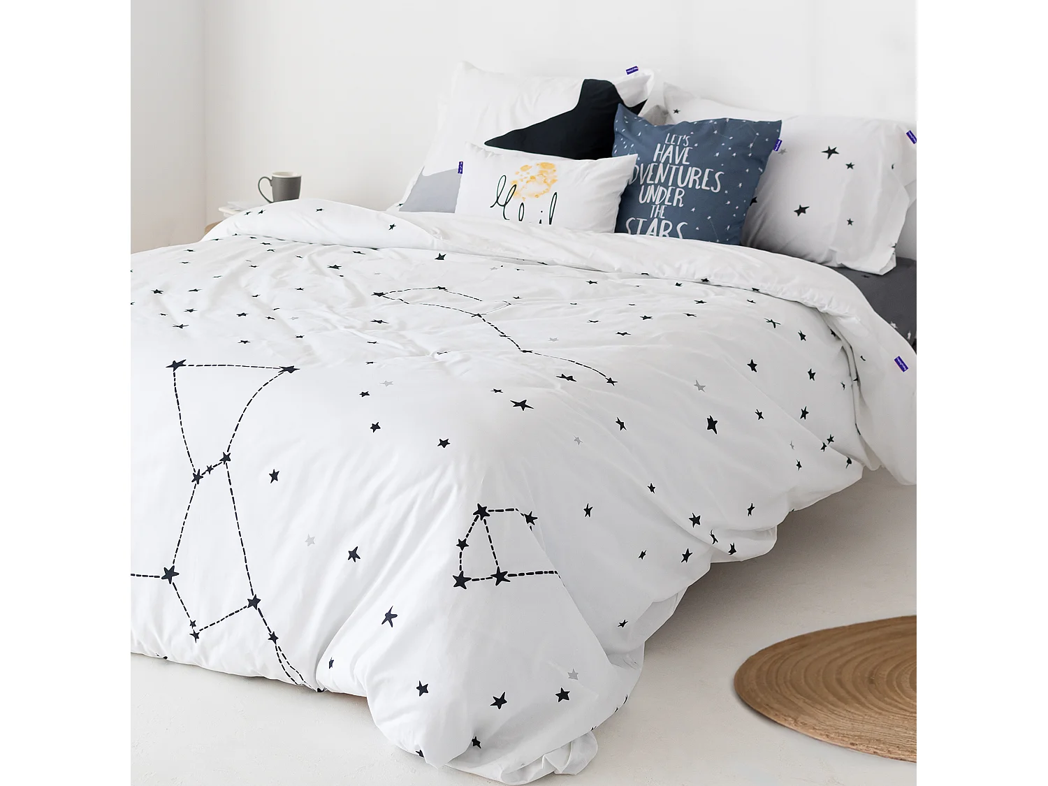 Funda nórdica 260x220 cm (Cama 180/200) Constellation